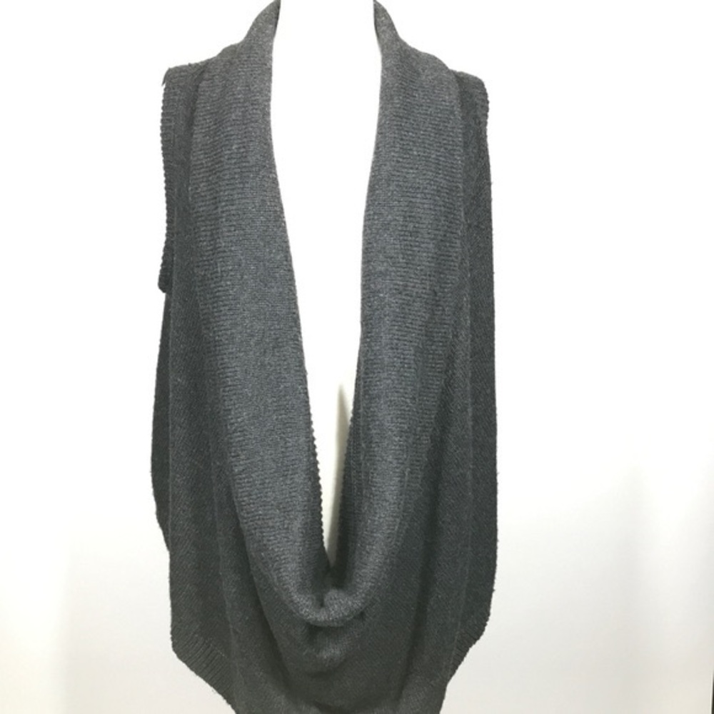 ALLSAINTS Charcoal Grey Sweater Vest